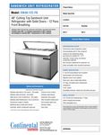 Spec Sheet Spec Sheet