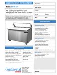 Spec Sheet Spec Sheet