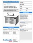 Spec Sheet Spec Sheet