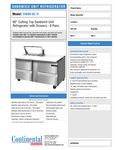 Spec Sheet Spec Sheet