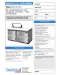 Spec Sheet Spec Sheet