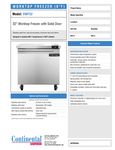 Spec Sheet Spec Sheet
