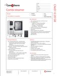 390C4D1220GB Spec Sheet 390C4D1220GB Spec Sheet