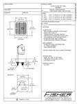 Fisher 1400 Specsheet Fisher 1400 Specsheet