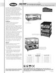 Hatco GRSDH/GRSDS Glo-Ray Spec Sheet Hatco GRSDH/GRSDS Glo-Ray Spec Sheet