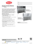 Hatco specsheet Hatco specsheet