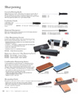 Mercer Culinary Knife Sharpeners specsheet Mercer Culinary Knife Sharpeners specsheet