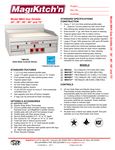 Spec Sheet Spec Sheet