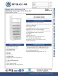 Bev Air mmr27hc Specsheet Bev Air mmr27hc Specsheet