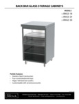 Perlick Back Bar Glass Storage Cabinets Perlick Back Bar Glass Storage Cabinets