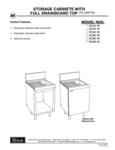 Perlick Drainboards Specsheet Perlick Drainboards Specsheet