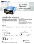Prince Castle 464-B Single Chamber Toaster - 4030W, 208-240V
