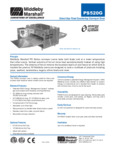 PS520G Middleby Gas Conveyor Oven Spec Sheet PS520G Middleby Gas Conveyor Oven Spec Sheet