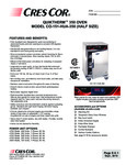 QuickTherm Specsheet QuickTherm Specsheet
