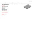 Rational Cooking Container 2102-2106 Spec Rational Cooking Container 2102-2106 Spec