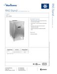 Mantiowoc Countertop Ice Stand Mantiowoc Countertop Ice Stand