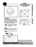 Just Manufacturing A18664T Specsheet Just Manufacturing A18664T Specsheet