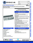 Specsheet for Beverage-Air DPD119HC-2 Pizza Prep Table Specsheet for Beverage-Air DPD119HC-2 Pizza Prep Table