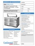 270SW4810FBD_specsheet 270SW4810FBD_specsheet