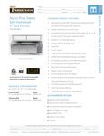 Spec Sheet Spec Sheet