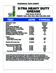 Lucas Oil Xtra HD Grease Tub Specs Lucas Oil Xtra HD Grease Tub Specs