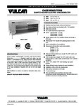 Vulcan F31622 Cheesemelters Specsheet Vulcan F31622 Cheesemelters Specsheet
