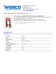 Wesco 934260095 Machine Mover Specsheet Wesco 934260095 Machine Mover Specsheet