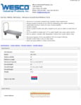 Wesco 934350033 Truck Specsheet Wesco 934350033 Truck Specsheet