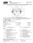 Zurn Zc100 4nl 15 Cast Iron Roof Drain With Low Silhouette Cast Iron Dome And 4 Neo Loc Outlet