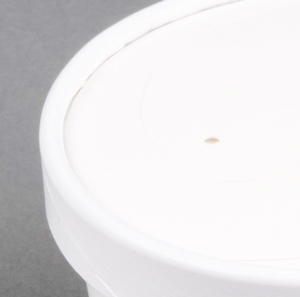 oz paper lid cup vented poly coated choice pack double soup