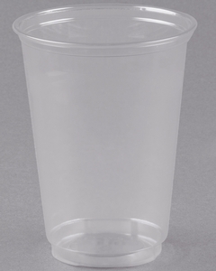 tr16 ultraclear oz solo cold clear plastic cup tall pet case 1000 beverageware disposable needs