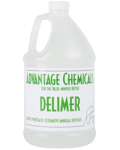 delimer descaler advantage chemicals gallon case deposits mineral remove films hard water