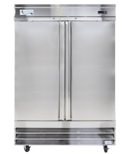 Avantco Ss 2r Hc 54 Solid Door Reach In Refrigerator