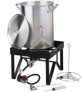 Backyard Pro 30 Qt. Turkey Fryer Kit - 55,000 BTU