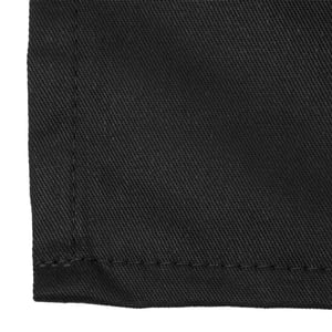 Black Apron | Choice Full Length Black Bib Apron with Pockets | 34