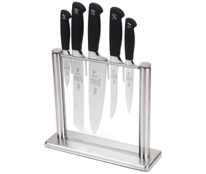 Mercer Chef Kife Set Mercer Culinary 6 Piece Forged Knife Block Set