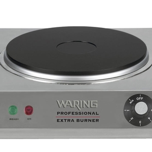 Waring web300 single burner solid top countertop range