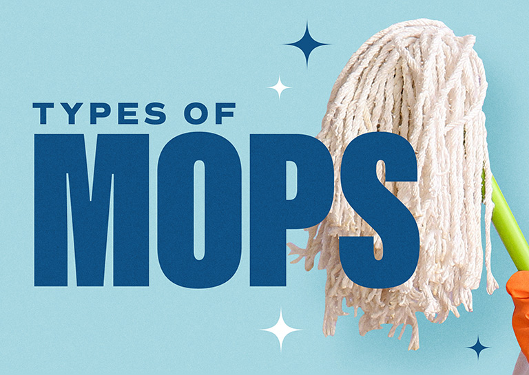Types of Mops Materials, Heads, Handles & More