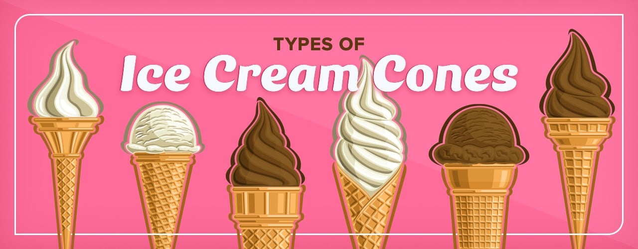 Types Of Ice Cream Cones: Wafer, Sugar Vs Waffle, More