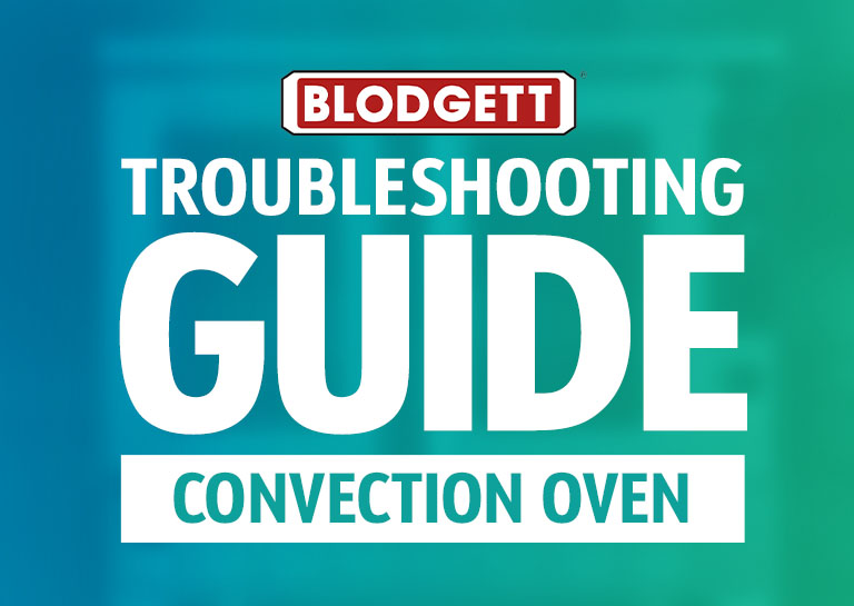 Blodgett Convection Oven Troubleshooting WebstaurantStore