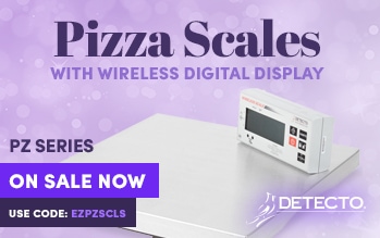 Detecto PZ Series Pizza Scales
