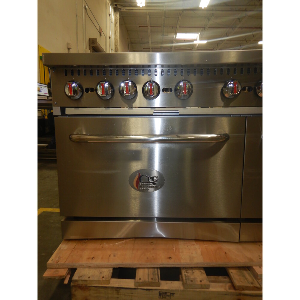 Scratch and Dent Cooking Performance Group S60N Natural Gas 10 Burner