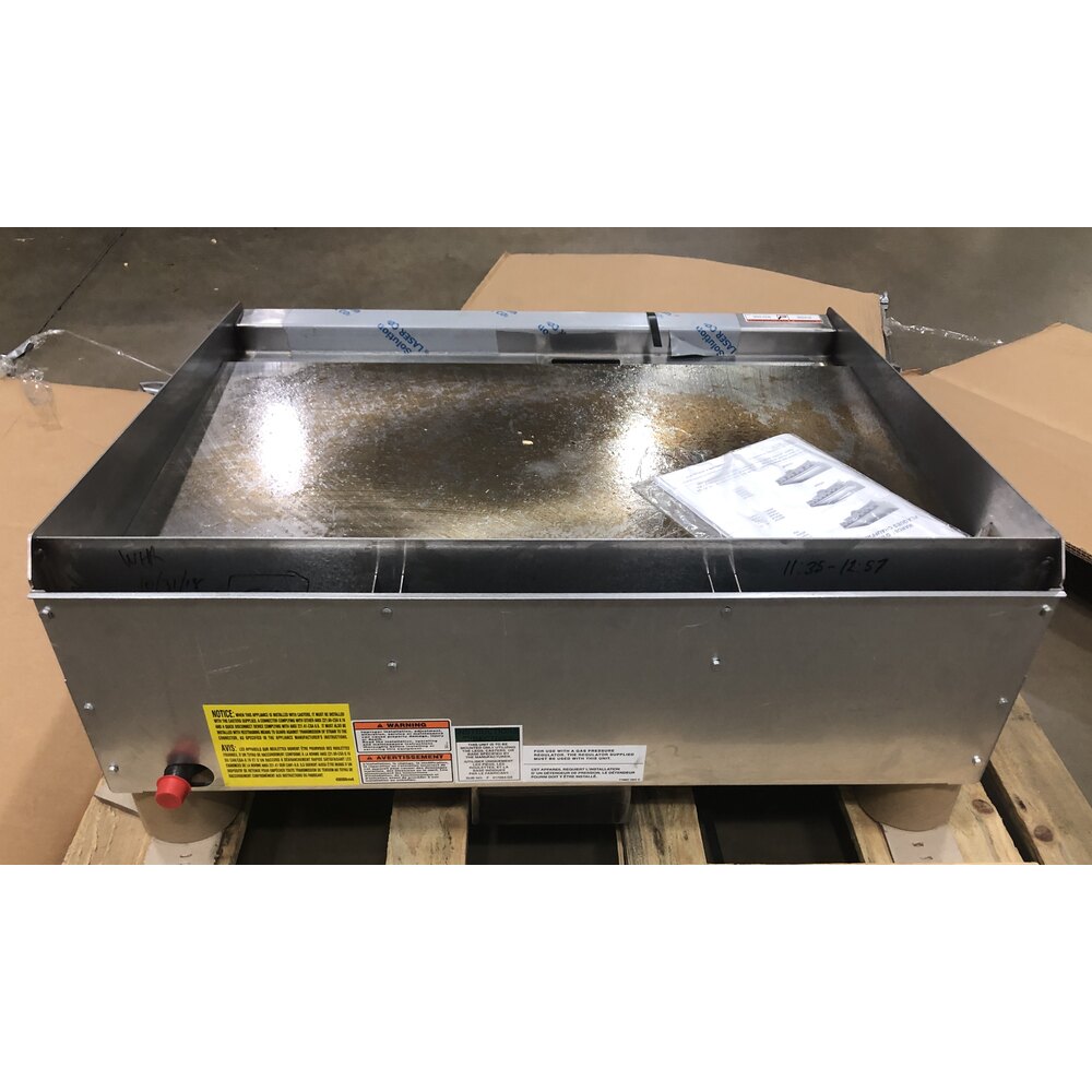 Scratch and Dent Vulcan MSA36101 36" Countertop Natural Gas Griddle