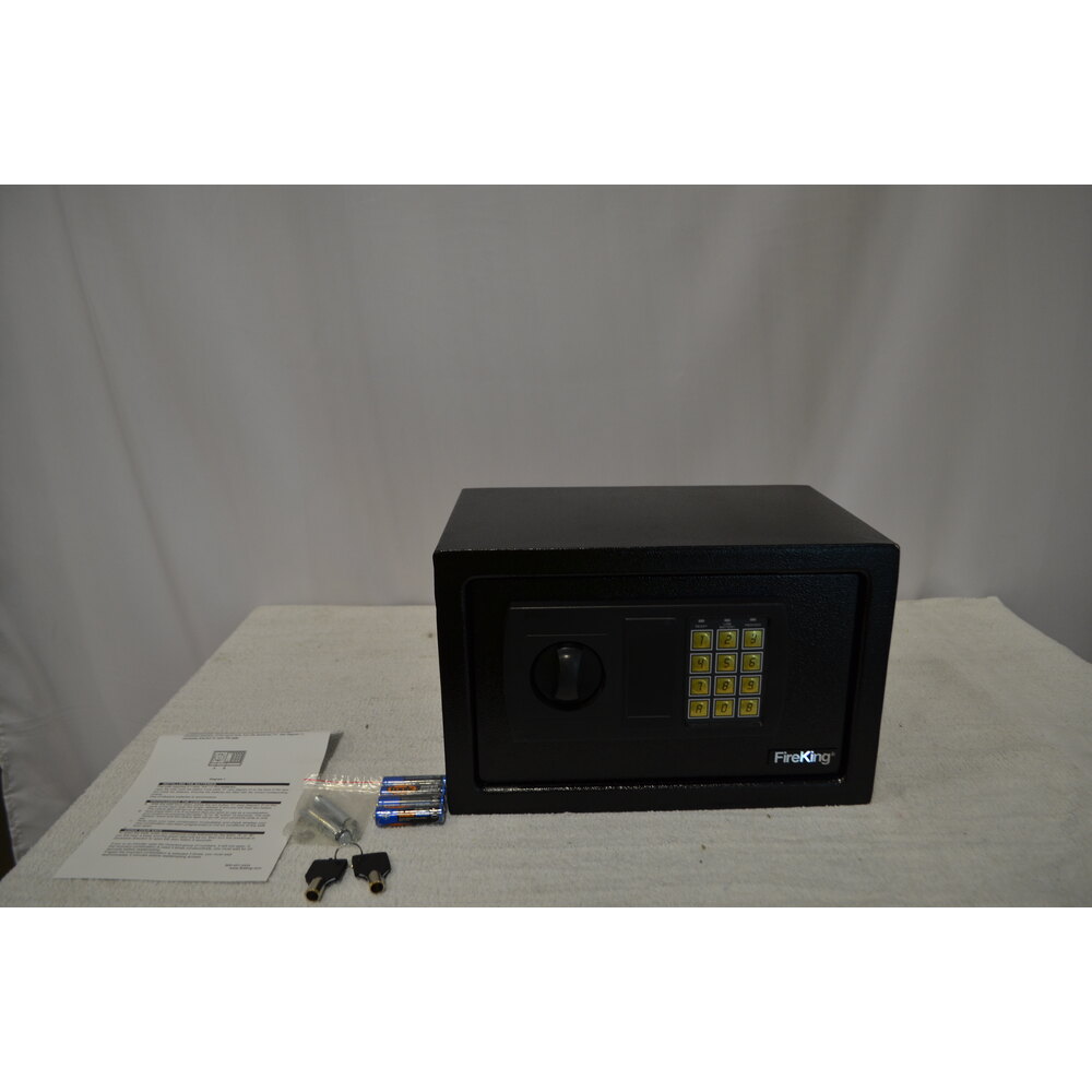 Scratch and Dent Gary by FireKing FIRHS1207 Black Personal Safe with