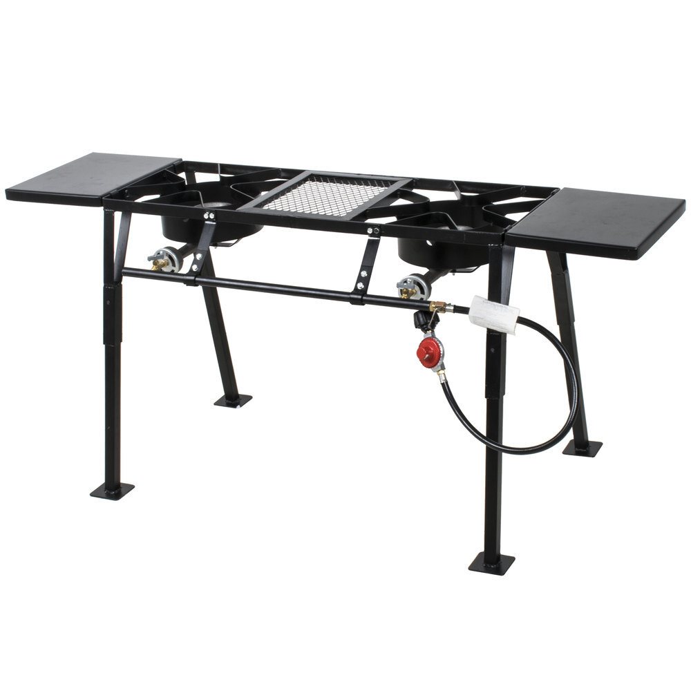 Scratch and Dent Backyard Pro BPSQ212 Double Burner Outdoor Patio