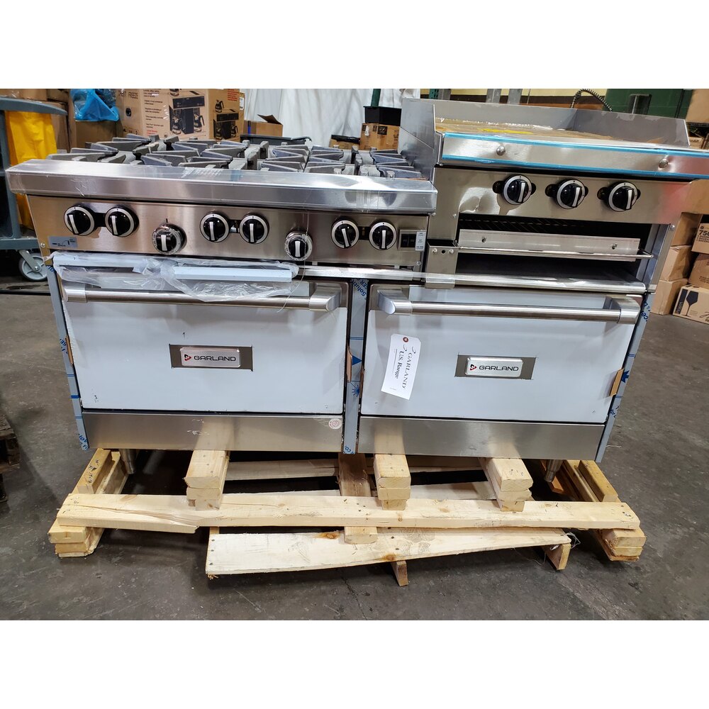 Scratch and Dent Garland G606R24CC Natural Gas 6 Burner 60" Range with