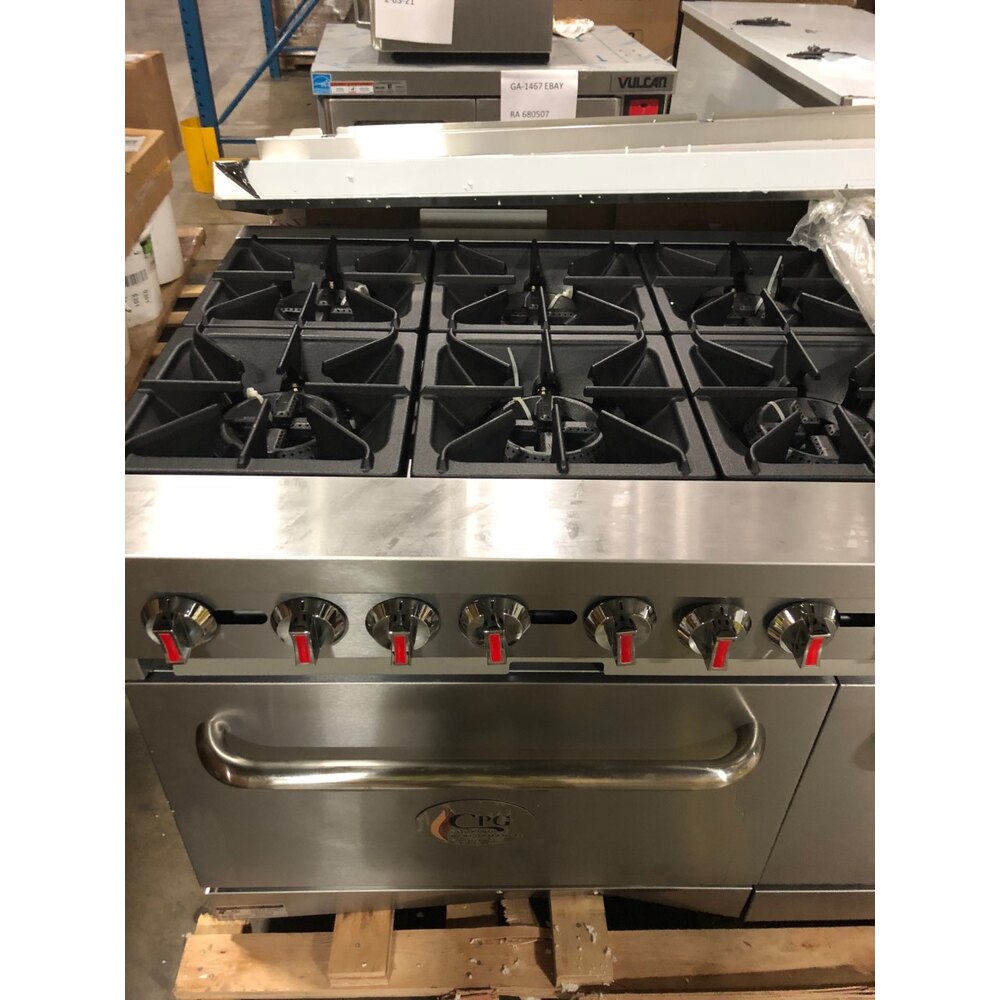 Scratch and Dent Cooking Performance Group S60G24N Natural Gas 6