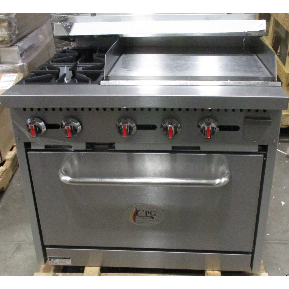Scratch and Dent Cooking Performance Group S36G24P Liquid Propane 2