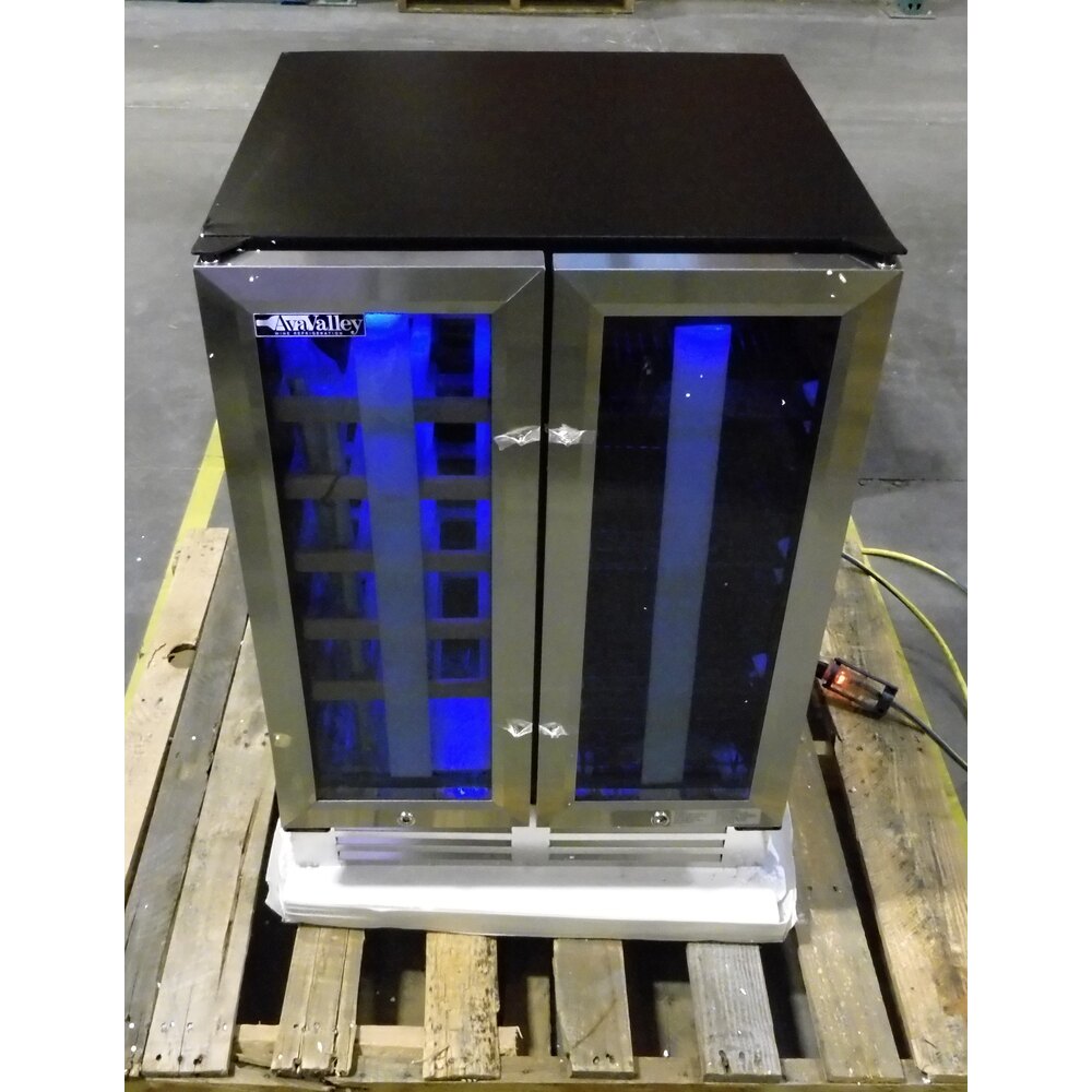 Scratch and Dent AvaValley WBRC20DZ Dual Section Dual Temperature