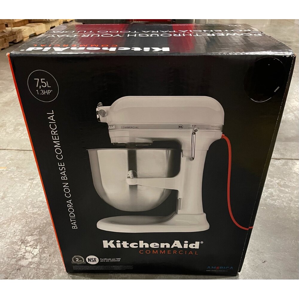 Scratch and Dent KitchenAid KSM8990OB Black 8 Qt. Bowl Lift Countertop